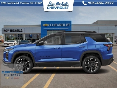 2025 Chevrolet Equinox RS - Trade-in - One owner