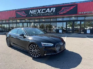 2018 Audi A5 PROGRESSIV S-LINE AWD LEATHER PAN/ROOF NAVI CAMERA
