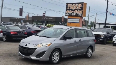 2012 Mazda MAZDA5 GS, 6 PASSENGER, 4 CYL, ALLOYS, AUTO, CERTIFIE