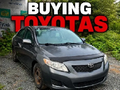I BUY TOYOTAS ANY CONDITION RUNNING OR NOT