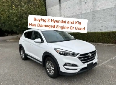 Wanted : Hyundai and Kia / has damaged engine