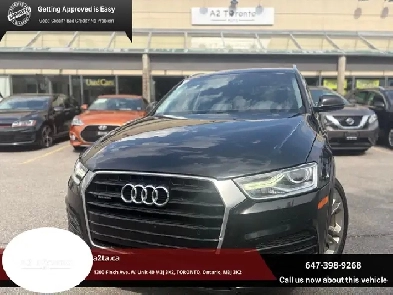 2018 Audi Q3 2.0 TFSI quattro Progressiv Tiptronic