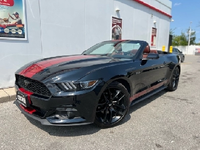 2016 Ford Mustang ECOBOOST PREMIUM-AUTO-FULL DEALERSHIP RECORD