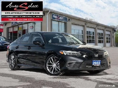 2022 Honda Civic Touring Apple Carplay - Leather - Sunroof -...