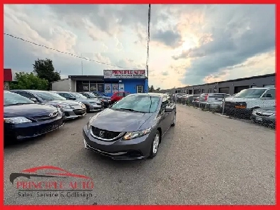 2014 Honda Civic LX/EX 170KM CERTIFIED-WARRANTY