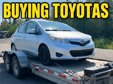 CASH FOR ALL TOYOTAS ANY CONDITION