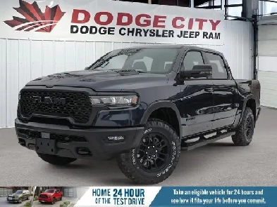 2026 Ram 1500 Rebel GT | Leather Seats | Dual Pane
