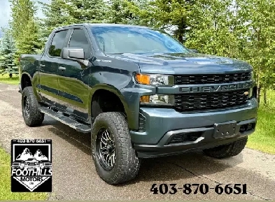 2019 Chevrolet Silverado 1500 CUSTOM 4x4 49KM, 5.3L, CLEAN!