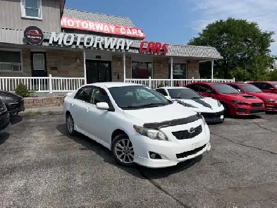 2009 Toyota Corolla S 124,525 KM ONLY | NO ACCIDENT