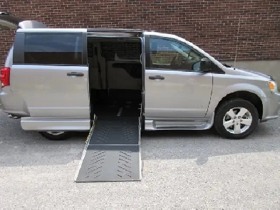 WHEELCHAIR VAN ADAPTE, 2019 GRAND CARAVAN- EXCELLENT CONDITION.