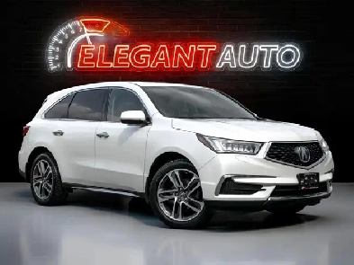 2017 Acura MDX NAVI PKG|B.SPOT|ROOF|BACKUP|ACC|CLEAN CARFAX|AWD|