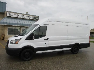 2016 Ford Transit Cargo Van T-350 148' EL Hi Rf 9500 GVWR Slidin