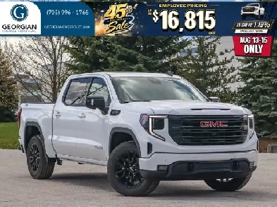2026 GMC Sierra 1500 Elevation- Convenience Pkg - Safety Pkg