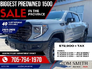 2025 GMC SIERRA 1500 AT4X 3.0L DIESEL