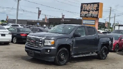 2017 GMC Canyon 4WD SLE, CREW CAB, AUTO, V6, AS IS SPECIAL