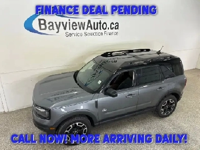 2024 Ford Bronco Sport Outer Banks - 4WD/SADDLE LEATHER/TECH/1 O