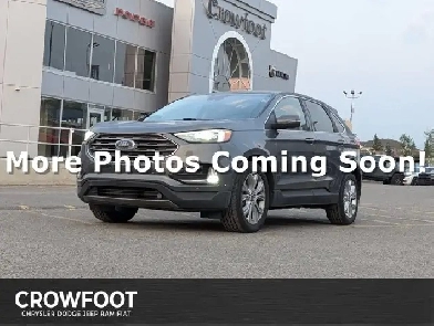 2022 Ford Edge Titanium  AWD - Leather Seats - Parking Sensors