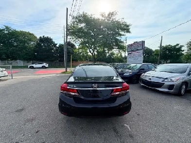 2015 Honda Civic LX w/ EX 190KM CERTIFIED-WARRANTY
