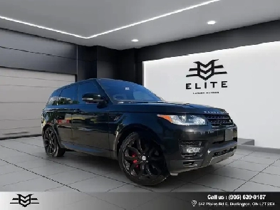 2016 Land Rover Range Rover Sport 4WD V8 SC DYNAMIC - LOW KMS -