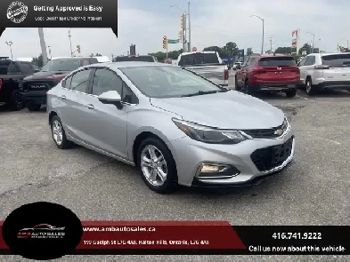 2018 Chevrolet Cruze LT, Camera, Bluetooth, Pwr Seats, Alloy, C