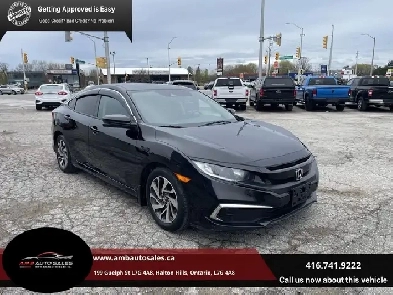 2020 Honda Civic EX, 2Cameras, Sunroof, Lane Assist, Adaptive, K