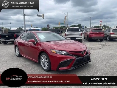 2021 TOYOTA Camry SE, AWD, Leather, Camera, Lane Assist, Adaptiv