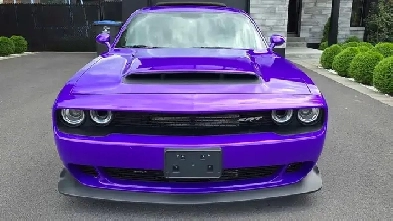 2018 DEMON Dodge Challenger Crazy Purple
