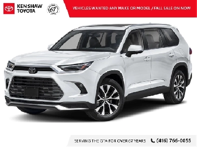 2026 Toyota Grand Highlander Hybrid Limited IN STOCK AND READ...