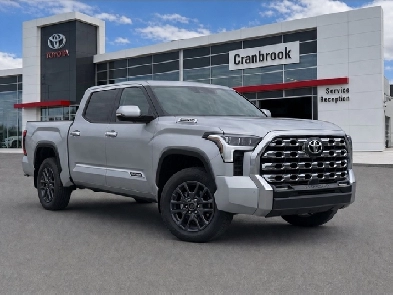 2026 Toyota Tundra Platinum CREWMAX PLATINUM TRIM 4X4 SHORT BED