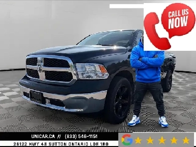 2017 Ram 1500 ST / 5.7L V8 / 4WD / Quad Cab / 6.4’ Box Navigatio