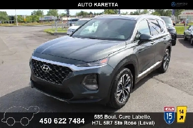 Santa Fe Ultimate 2.0T awd Headup cruise adapt cam360 pano navi