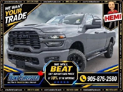 2026 RAM 2500 BLACK EXPRESS | 12 NAV | ADP CRZ | 6.4L | 5TH WL