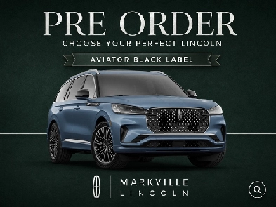 2027 Lincoln Aviator Black Label