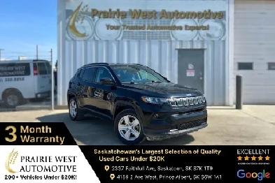 2022 Jeep Compass Latitude AWD | Command Start | Heated Seats