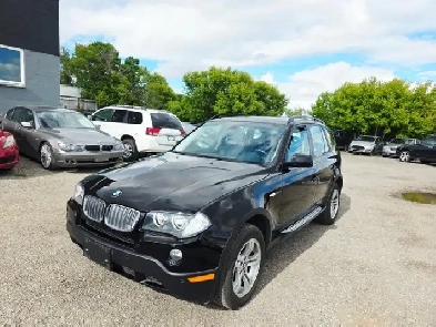 2008 BMW X3 AWD Low Kilometers Sunroof Leather Heated Seats