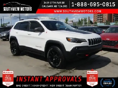 2019 Jeep Cherokee Trailhawk Elite 4x4|Leather|PanoRoof|B.Camera