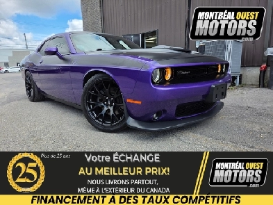 2018 Dodge Challenger T/A / 6 SPD MANUAL / V8 HEMI PLUM CRAZY PE