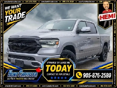 2020 RAM 1500 SPORT | PANO | 12' NAV | LTHR | ADP CRZ | BLND