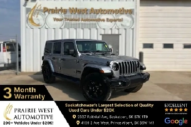 2020 Jeep WRANGLER UNLIMITED Sahara Altitude 4WD | LOW KM | Comm