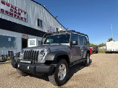 2014 Jeep Wrangler Unlimited Sport- WARRANTY INC, MANUAL, PWR WI