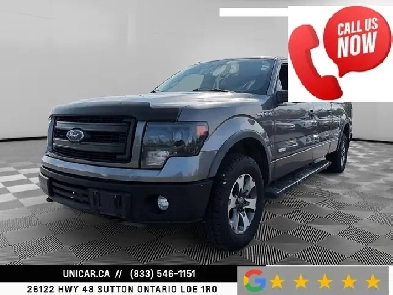 2014 Ford F-150 FX4 / 3.5L V6 / 4WD / SuperCrew / 6.5’ Bo No Acc