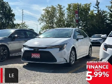 2022 Toyota Corolla LE 1.8L Toyota Reliability and Efficiency...