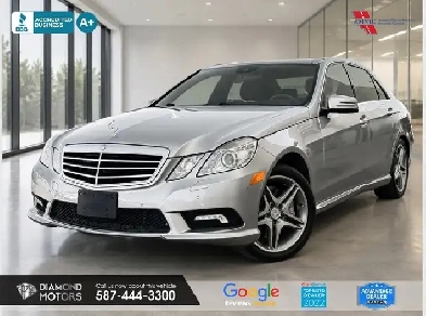 2010 Mercedes-Benz E-Class E550 4MATIC - Fully Loaded - Rebuilt
