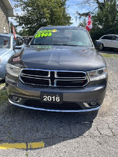 2016 Dodge Durango LIMITED  AWD  3.6LTR V6  6 PASSENGER  CERTIFI