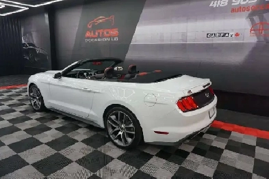 2015 Ford Mustang PREMIUM 2.3L ECOBOOST - AUTO - CUIR ROUGE - SH