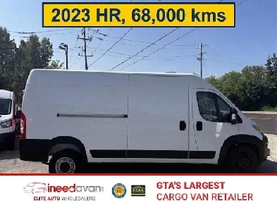 2023 Ram Promaster 159 w/b, only 68,000 Kms.