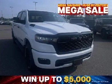 2025 Ram 1500 Big Horn | 4WD | No Accidents | One Owner | NAV