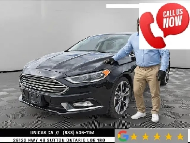 2018 Ford Fusion Titanium AWD No Accidents Low Kms Remote Starte