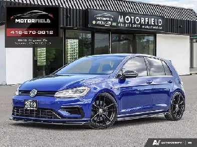 2019 Volkswagen Golf R R DSG HB 4MOTION Accident Free, Nav, Fen