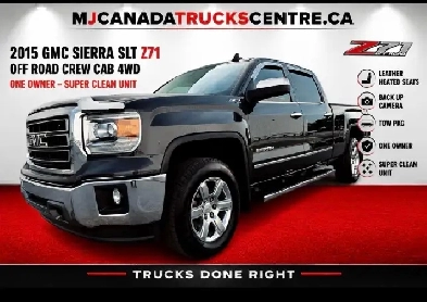 2015 GMC Sierra 1500 SLT Z71 6.5 FT BOX - More Trucks @ MJCANADA